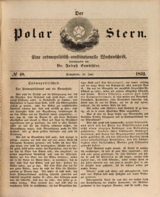 Der Polar-Stern Samstag 16. Juni 1832