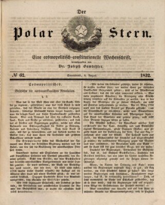 Der Polar-Stern Samstag 4. August 1832