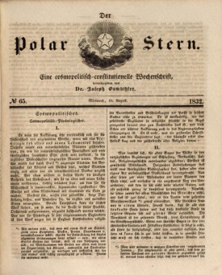 Der Polar-Stern Mittwoch 15. August 1832