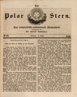 Der Polar-Stern Mittwoch 22. August 1832