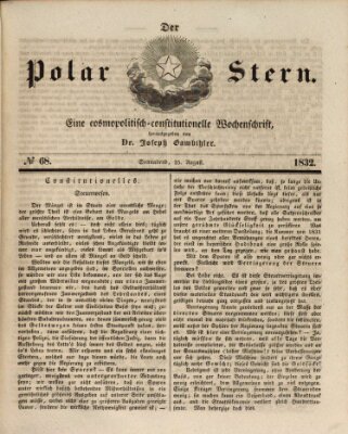 Der Polar-Stern Samstag 25. August 1832