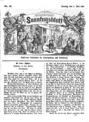 Münchener Sonntagsblatt Sonntag 5. Mai 1867