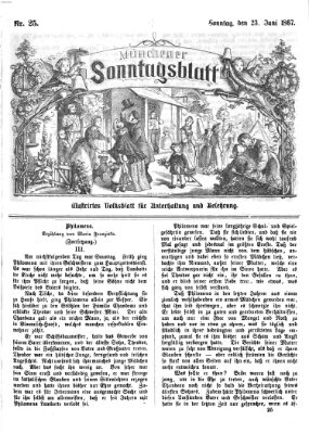 Münchener Sonntagsblatt Sonntag 23. Juni 1867