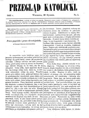 Przegląd Katolicki Donnerstag 29. Januar 1863