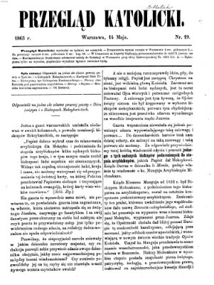 Przegląd Katolicki Donnerstag 14. Mai 1863