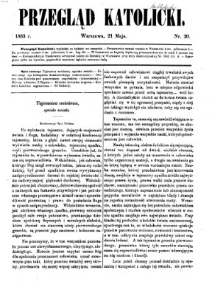 Przegląd Katolicki Donnerstag 21. Mai 1863