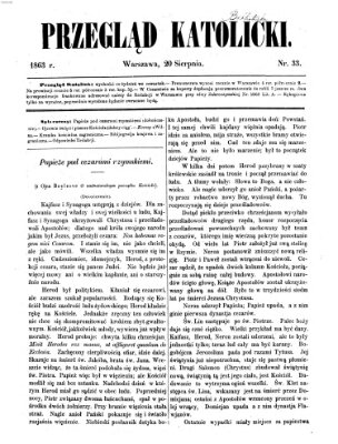 Przegląd Katolicki Donnerstag 20. August 1863