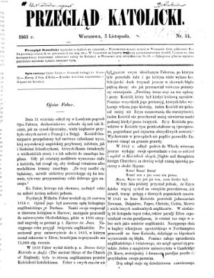 Przegląd Katolicki Donnerstag 5. November 1863