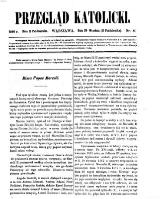 Przegląd Katolicki Donnerstag 11. Oktober 1866