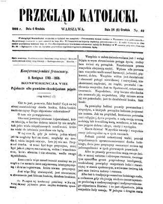 Przegląd Katolicki Donnerstag 6. Dezember 1866