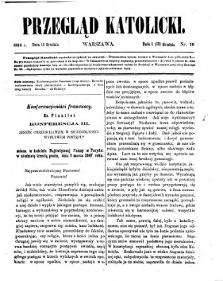 Przegląd Katolicki Donnerstag 13. Dezember 1866