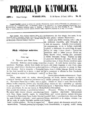 Przegląd Katolicki Donnerstag 3. Februar 1870