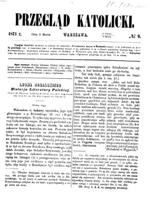 Przegląd Katolicki Donnerstag 2. März 1871