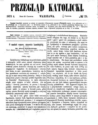 Przegląd Katolicki Donnerstag 22. Juni 1871