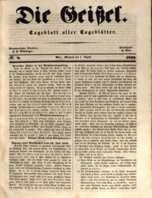 Die Geißel Mittwoch 2. August 1848