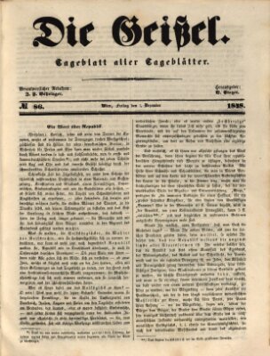 Die Geißel Freitag 1. Dezember 1848