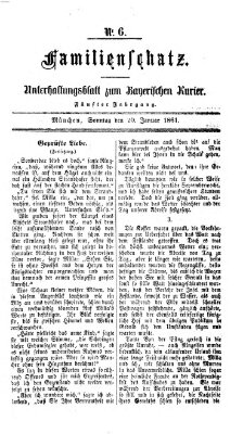 Familienschatz (Bayerischer Kurier) Sonntag 20. Januar 1861