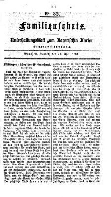 Familienschatz (Bayerischer Kurier) Sonntag 21. April 1861