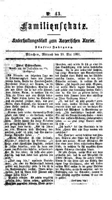 Familienschatz (Bayerischer Kurier) Mittwoch 29. Mai 1861