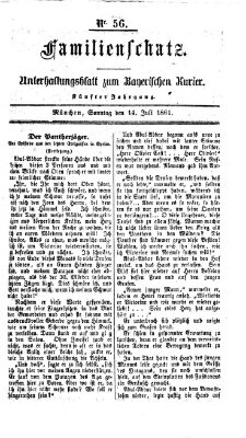 Familienschatz (Bayerischer Kurier) Sonntag 14. Juli 1861