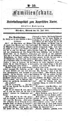 Familienschatz (Bayerischer Kurier) Mittwoch 24. Juli 1861