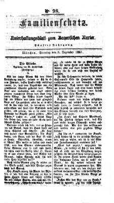 Familienschatz (Bayerischer Kurier) Sonntag 8. Dezember 1861