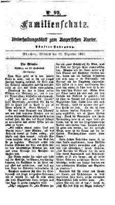 Familienschatz (Bayerischer Kurier) Mittwoch 11. Dezember 1861