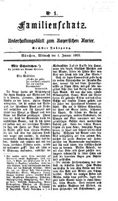 Familienschatz (Bayerischer Kurier) Mittwoch 1. Januar 1862