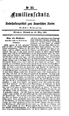 Familienschatz (Bayerischer Kurier) Mittwoch 26. März 1862