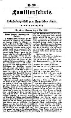 Familienschatz (Bayerischer Kurier) Sonntag 4. Mai 1862