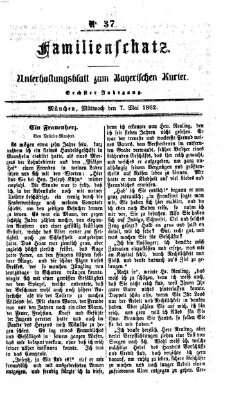 Familienschatz (Bayerischer Kurier) Mittwoch 7. Mai 1862