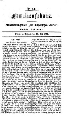 Familienschatz (Bayerischer Kurier) Mittwoch 21. Mai 1862