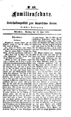 Familienschatz (Bayerischer Kurier) Sonntag 15. Juni 1862