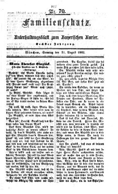 Familienschatz (Bayerischer Kurier) Sonntag 31. August 1862