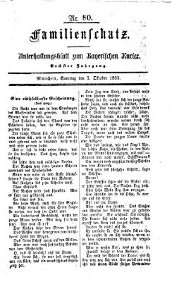 Familienschatz (Bayerischer Kurier) Sonntag 5. Oktober 1862