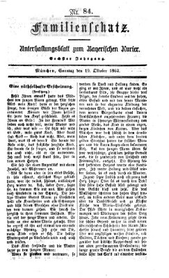 Familienschatz (Bayerischer Kurier) Sonntag 19. Oktober 1862