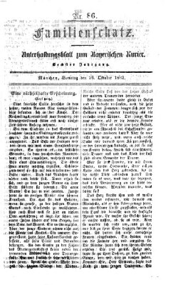 Familienschatz (Bayerischer Kurier) Sonntag 26. Oktober 1862