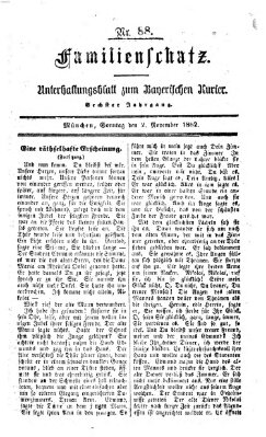 Familienschatz (Bayerischer Kurier) Sonntag 2. November 1862