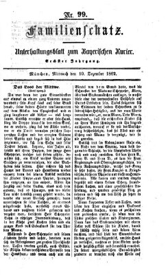 Familienschatz (Bayerischer Kurier) Mittwoch 10. Dezember 1862