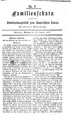 Familienschatz (Bayerischer Kurier) Sonntag 18. Januar 1863