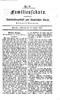 Familienschatz (Bayerischer Kurier) Mittwoch 28. Januar 1863