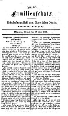 Familienschatz (Bayerischer Kurier) Mittwoch 17. Juni 1863