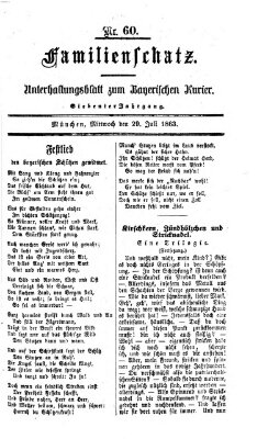 Familienschatz (Bayerischer Kurier) Mittwoch 29. Juli 1863