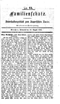 Familienschatz (Bayerischer Kurier) Mittwoch 12. August 1863