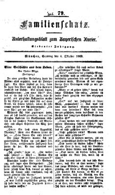 Familienschatz (Bayerischer Kurier) Sonntag 4. Oktober 1863