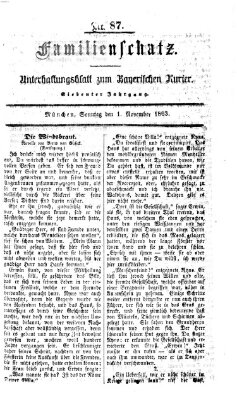 Familienschatz (Bayerischer Kurier) Sonntag 1. November 1863