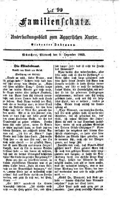 Familienschatz (Bayerischer Kurier) Mittwoch 9. Dezember 1863