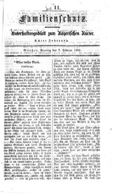 Familienschatz (Bayerischer Kurier) Sonntag 7. Februar 1864