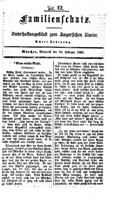 Familienschatz (Bayerischer Kurier) Mittwoch 10. Februar 1864