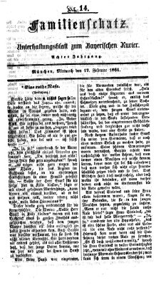 Familienschatz (Bayerischer Kurier) Mittwoch 17. Februar 1864